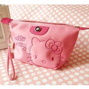 Hello Kitty Sanrio Storage bag, Makeup Bag, Pencil Case, Rose & Pink.